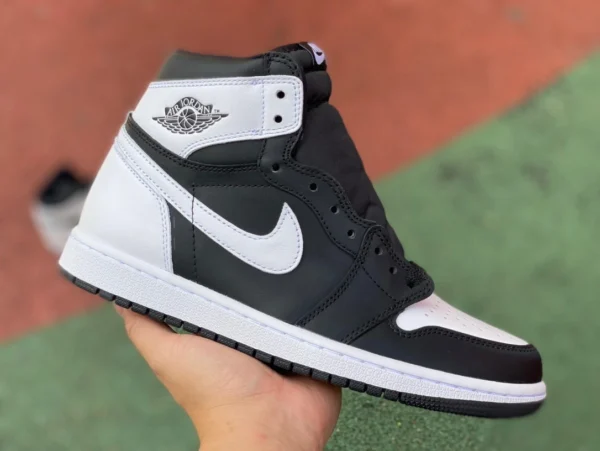 AJ1 白黒ハイトップ エアジョーダン 1 AJ 1 ハイ OG "リバース パンダ" dz5485-010