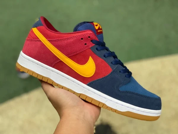 ダンク レッド×ブルー 元陽 ナイキ/Nike SB Dunk Low Pro PRM ロートップ スニーカー レッド×ブルー 元陽 DJ0606-400