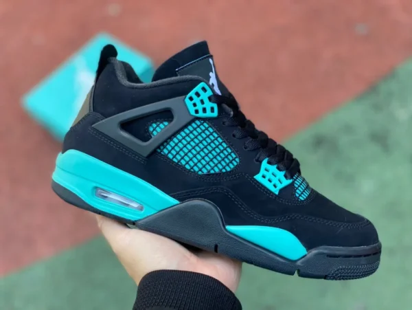 aj4 Tiffany & Co. x Air jordan4 ティファニー 共同ブランド スニーカー ブラック & グリーン ロートップ DH6927-001