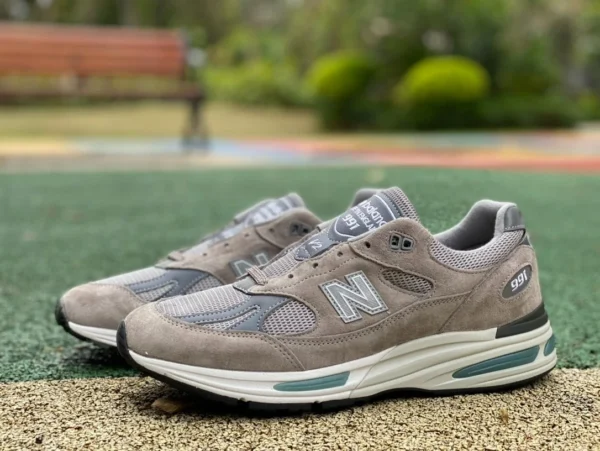 NB991 アンセストラル グレー グリーン プレジデント バージョン ニューバランス NB991V2 英国製 レトロ アンセストラル グレー グリーン ロートップ カジュアル スポーツ ランニング シューズ U991GL2