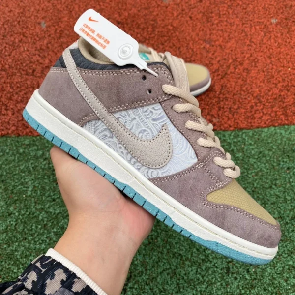 ダンク ブラウン グレー ブルー Nike SB Dunk Low Big Money Savings ブラウン グレー ブルー ロートップ スニーカー FZ3129-200