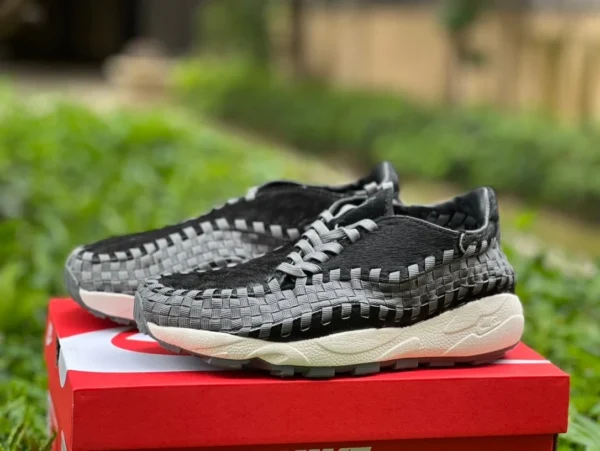 ナイキ キリン ブラック グレー NIKE AIR FOOTSCAPE WOVEN ナイキ キリン ホワイト ブラウン カジュアル スポーツ シューズ FB1959-100