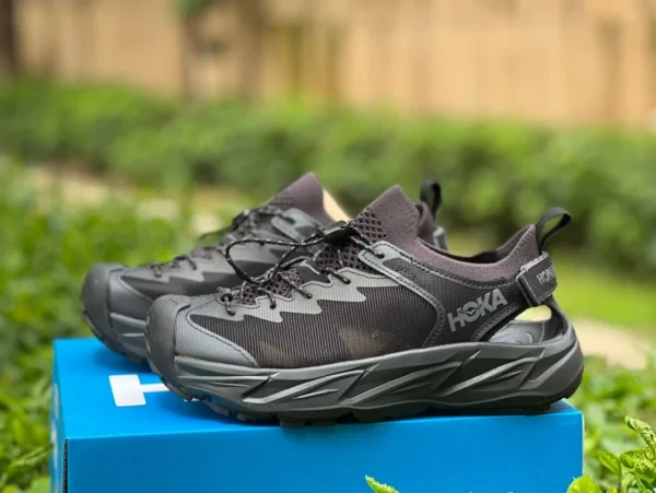 ホカ サンダル ブラック HOKA ONE ONE HOPARA 2 耐摩耗性 防水 ロートップ